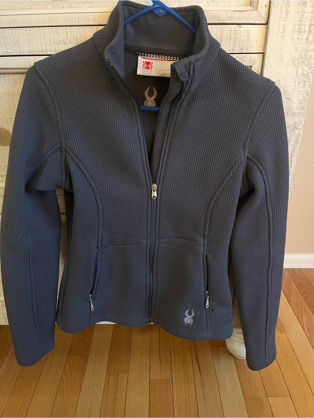 Spyder Women's Charcoal core sweater Jacket